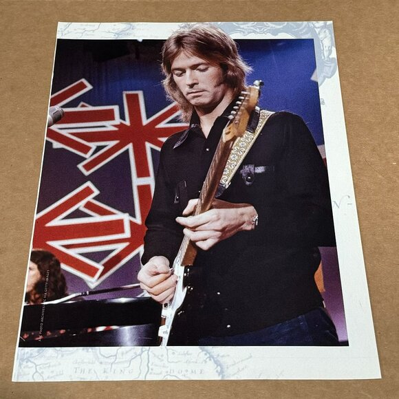 Other - Eric Clapton onstage - 2011 Photo Page Print Advertisement